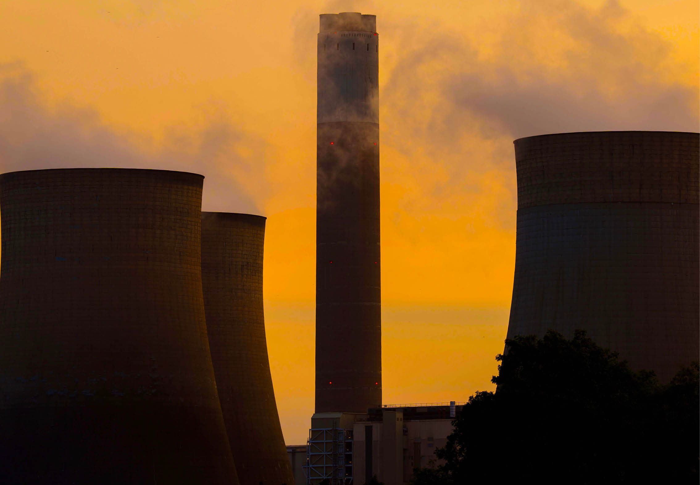 (Photo shoot 0923-057) Uniper Energy Ratcliffe on Soar Power Station near Nottingham
