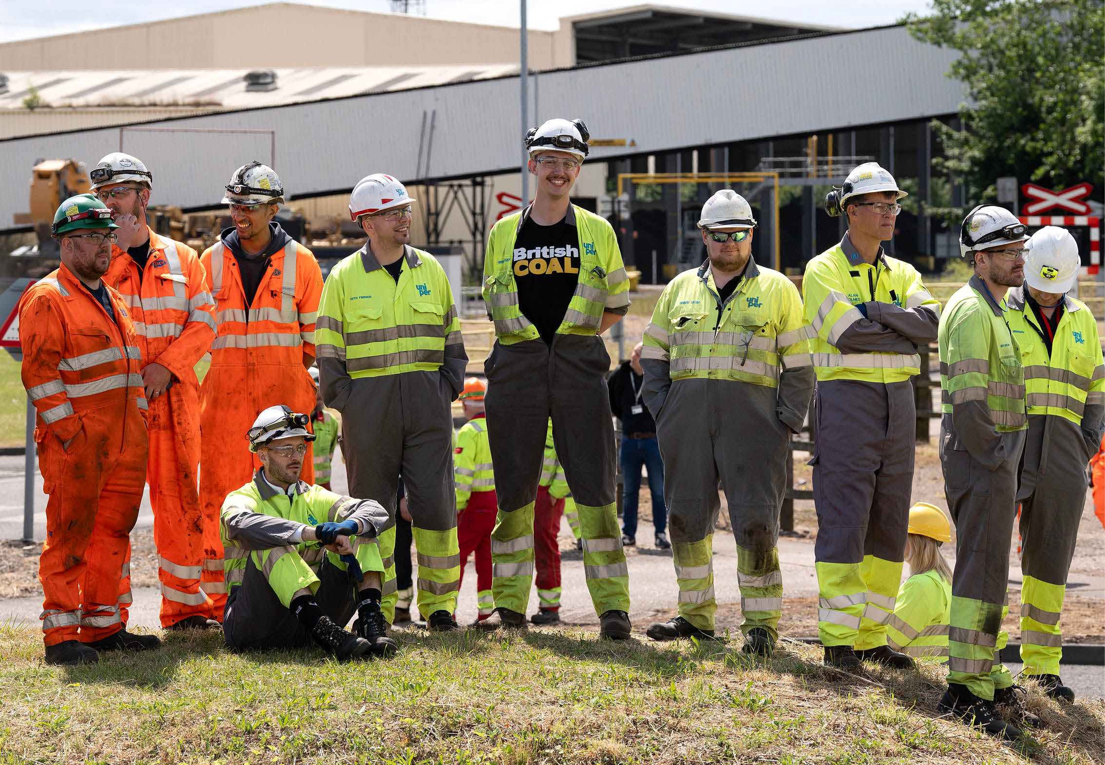(Photo shoot 0624-047) Ratcliffe Power Station visit 28.06.2024 Last coal train.