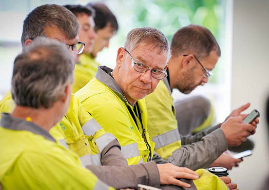 (Photo shoot 0524-059) Ratcliffe Power Station visit 31/5/2024. Town Hall event with Uniper CEO Michael Lewis