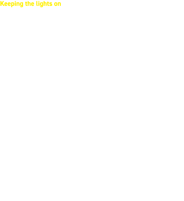 Keeping the lights on Peter O’Grady, Plant Manager, added: “We were classed as critical national infrastructure, and ...