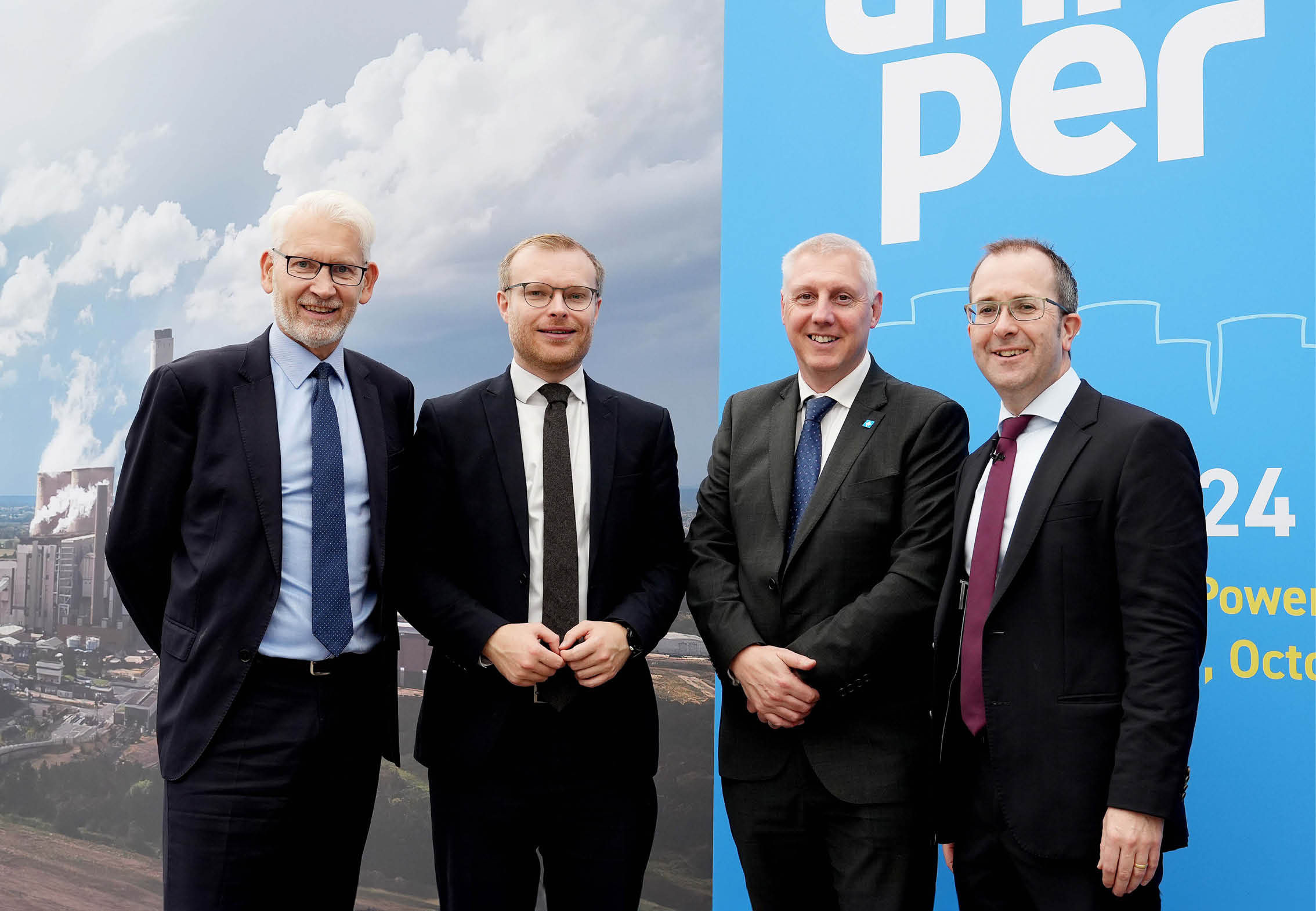 (Photo shoot 1024-001) Ratcliffe Power Station official closing event.01/10/2024