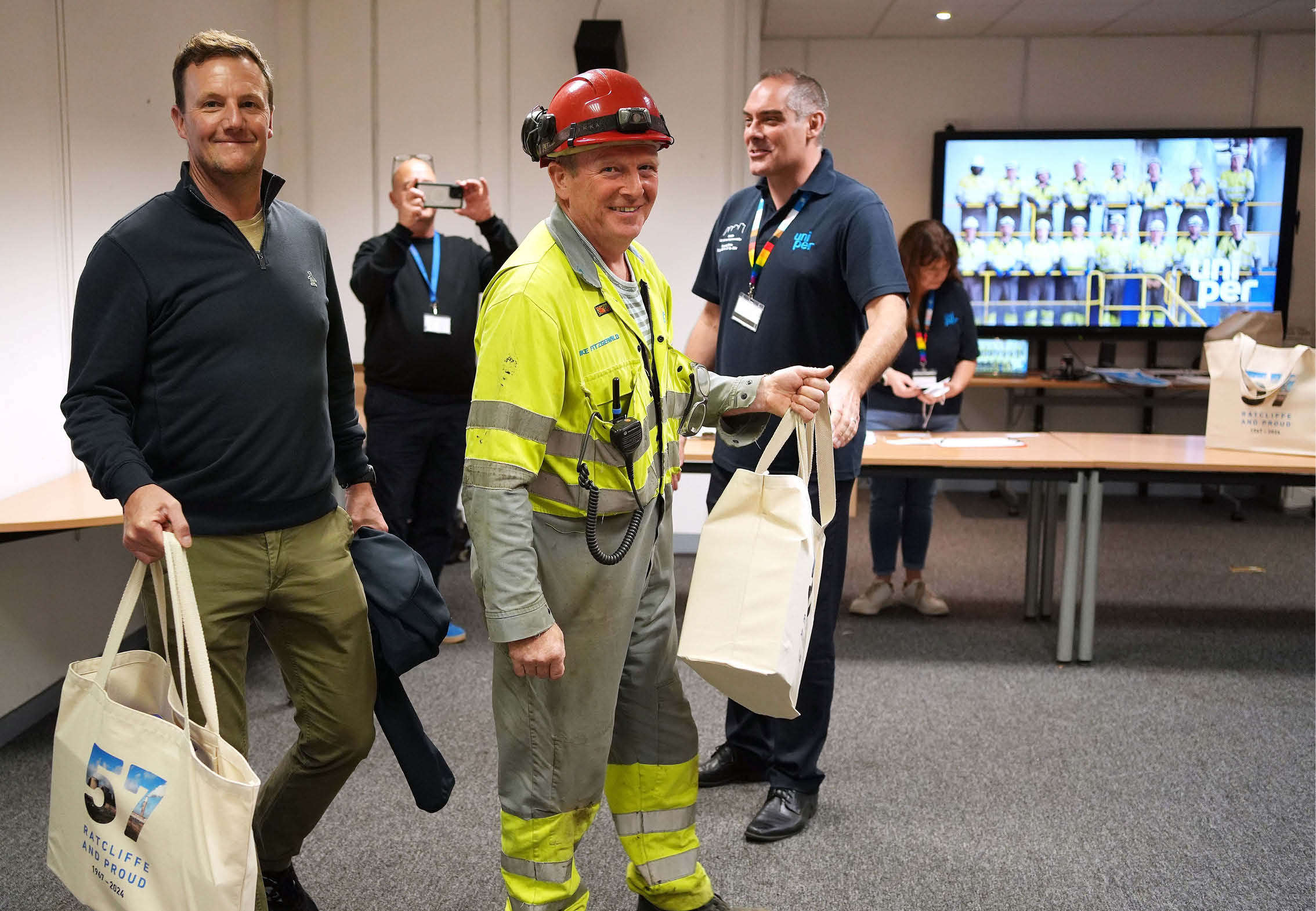 (Photo shoot 1024-035) Ratcliffe Power Station employee day. 16/10/2024